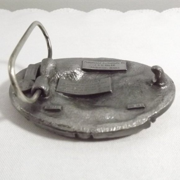 Alaska Pewter Siskiyou Belt Buckle - Picture 9 of 10